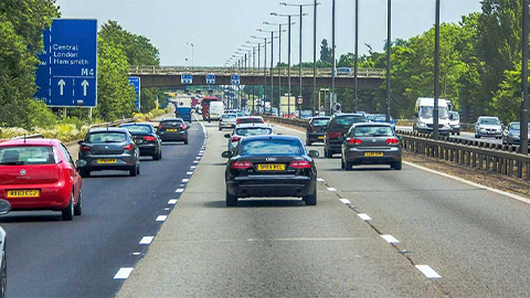 uk motorway traffic