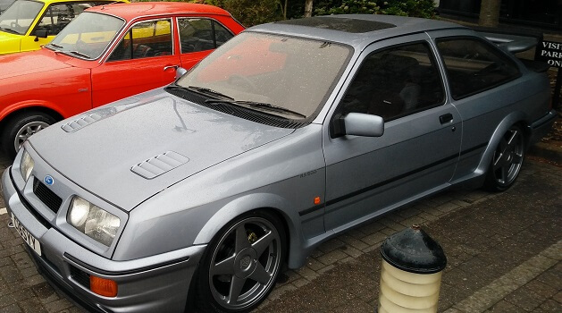 Silver Sierra Cosworth