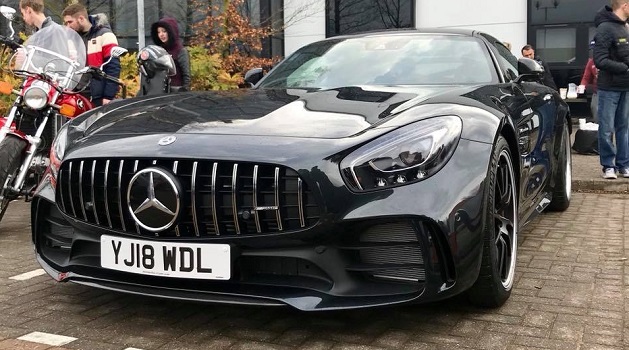 Black AMG GTR