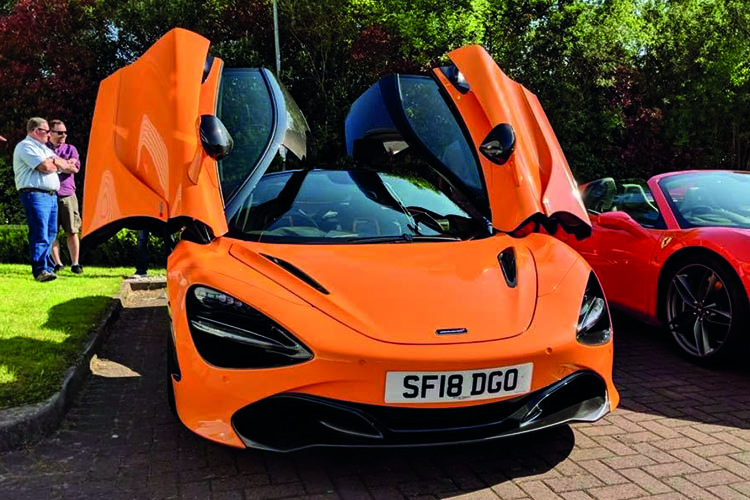 Orange McLaren