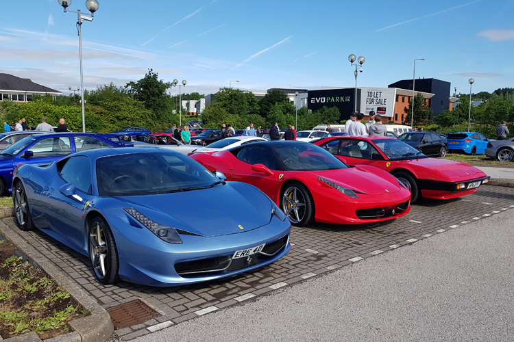 Ferrari line up