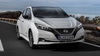 White Nissan LEAF Exterior Front Driving