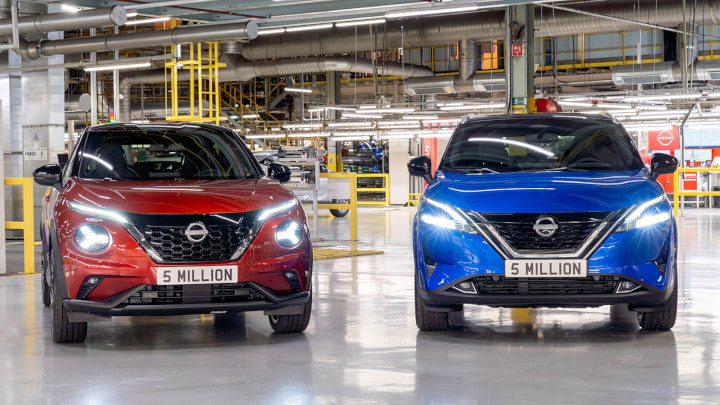 Nissan Juke and Qashqai Electric Models