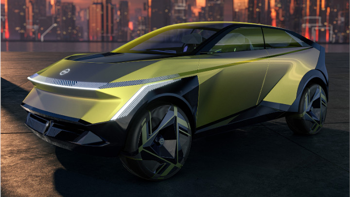 Nissan All-Electric Hyper Urban Concept Car Front