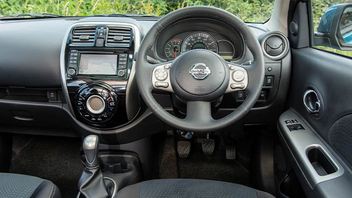 nissan micra interior