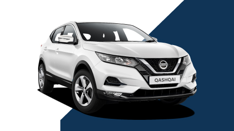 white nissan qashqai