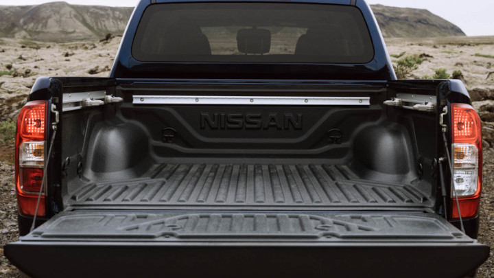 Loading Bay of a Nissan Navara