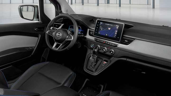 Nissan Townstar Electric Front Interior
