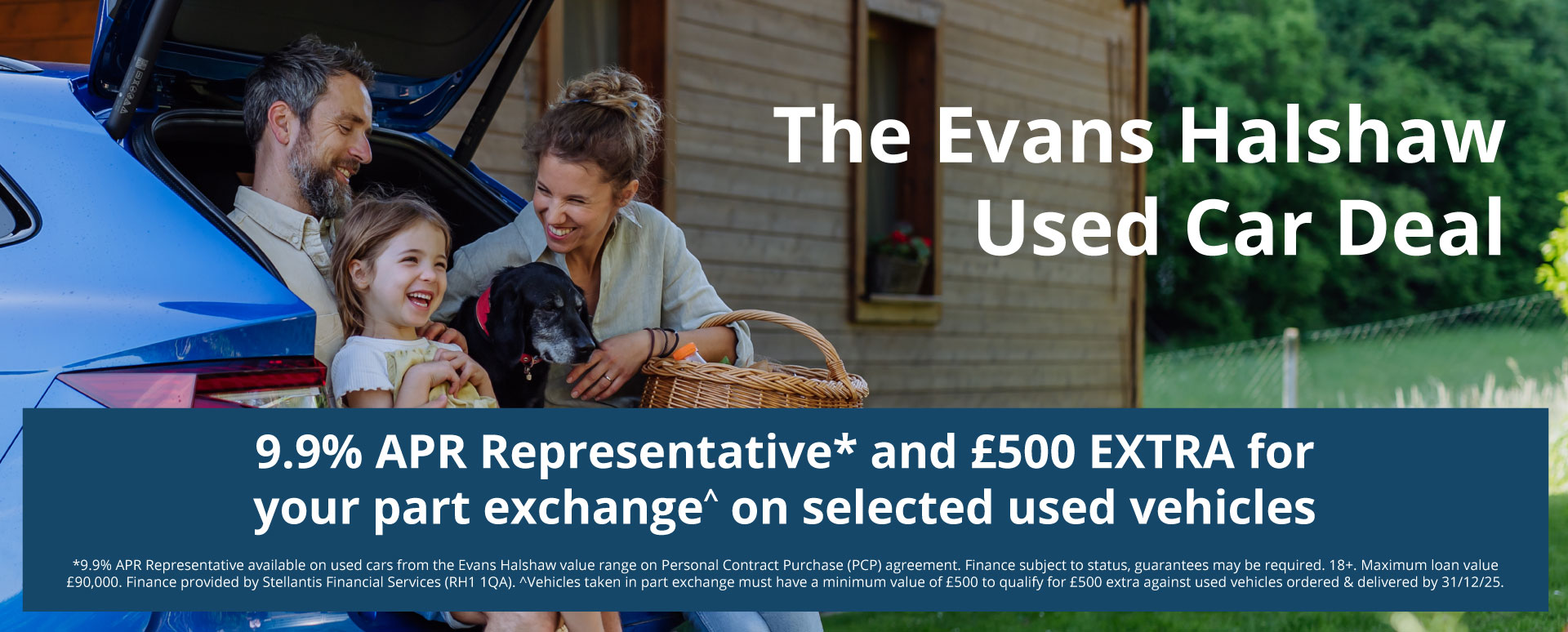 Evans Halshaw used car deal