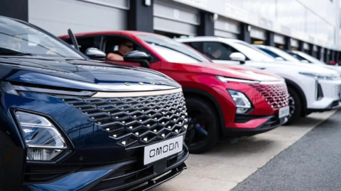 OMODA Cars at Dealership