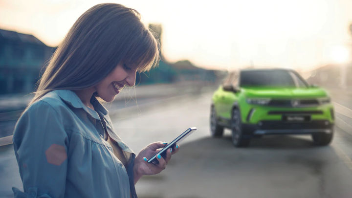 Car Owner on Smartphone