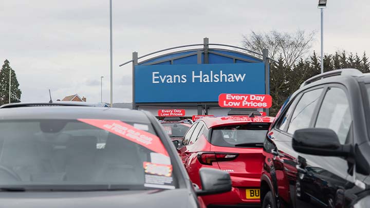 evans halshaw van sales