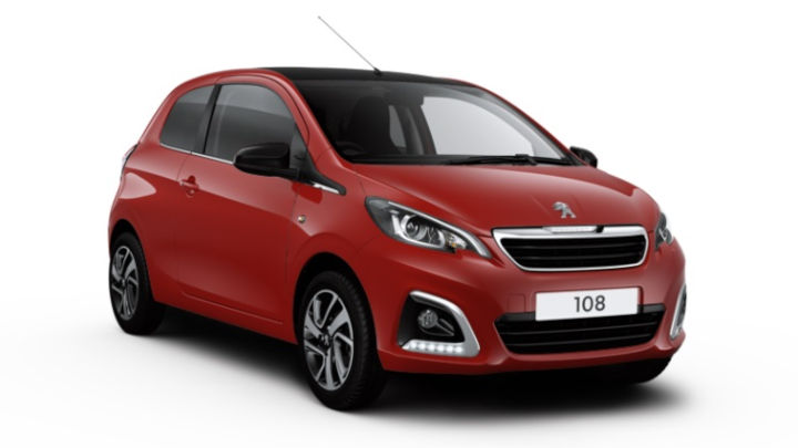 Peugeot 108 Allure, Red