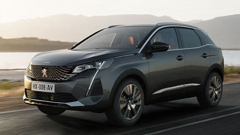 Peugeot 3008 SUV Driving, Front
