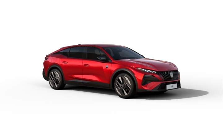Red Peugeot 408 GT Premium Exterior Front