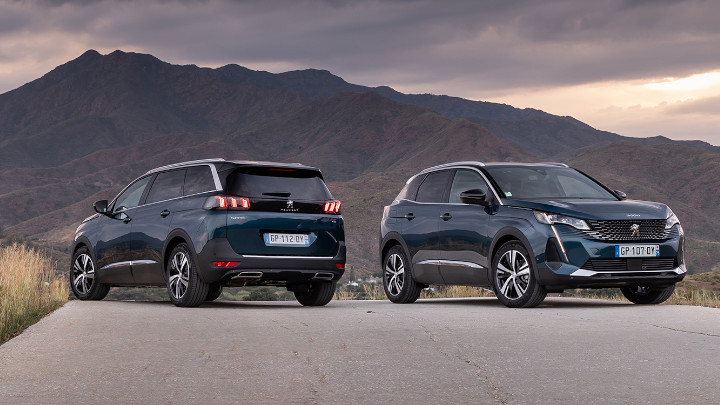 Peugeot 3008 and 5008 Hybrid Pair