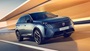 Blue Peugeot E-5008 Front On