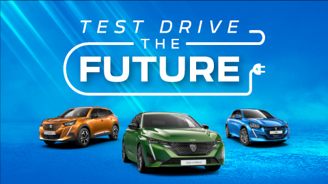 Peugeot test drive event