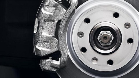 brake disc and caliper