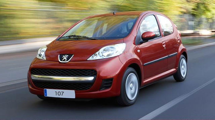 peugeot 107, driving