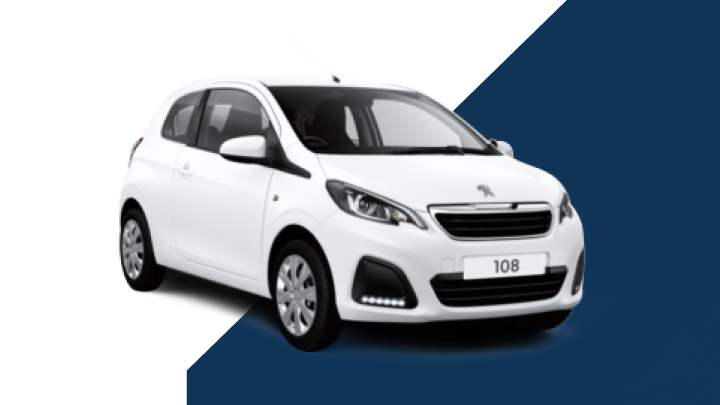 white peugeot 108