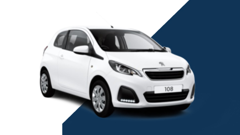 white peugeot 108