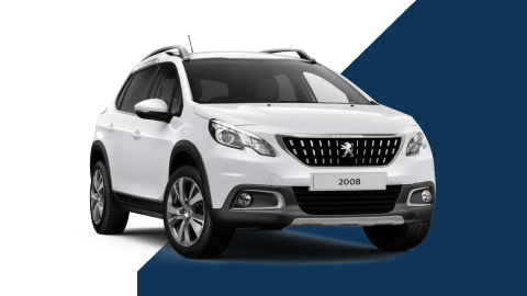 white peugeot 2008