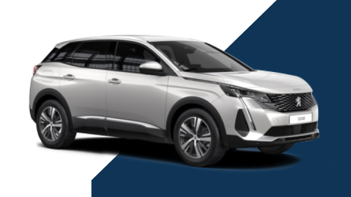 Used Peugeot 3008 SUV with Hybrid engine for sale 