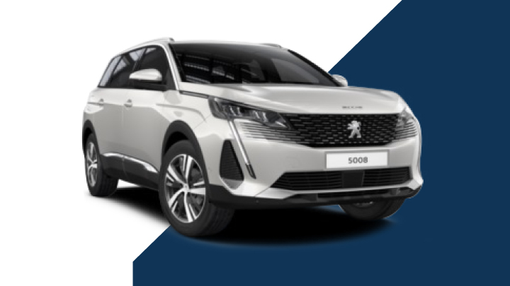 white peugeot 5008