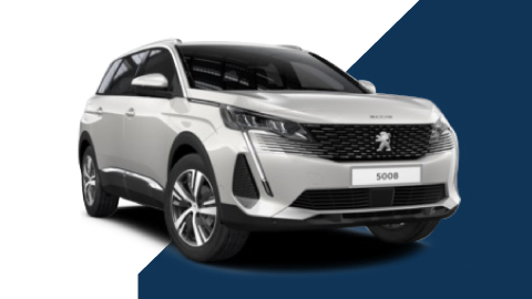 white peugeot 5008