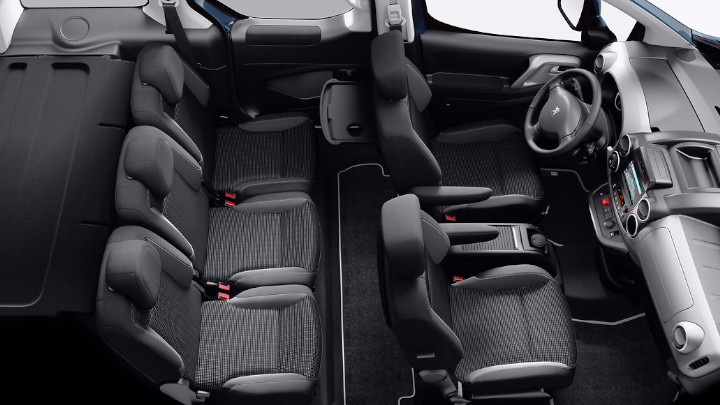 Peugeot Partner Tepee Seating Layout