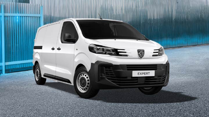 White Peugeot Expert