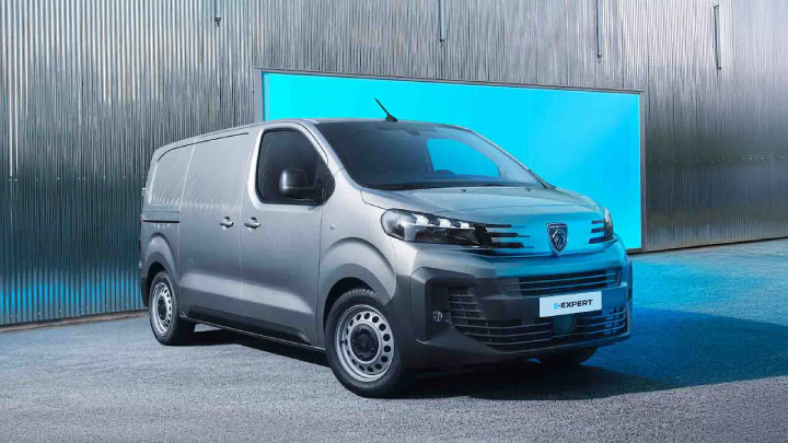 Peugeot e-Expert in Silver Parked