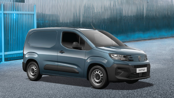 Side of a Peugeot Partner