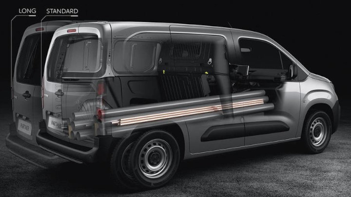 Peugeot e-Partner Cargo Space