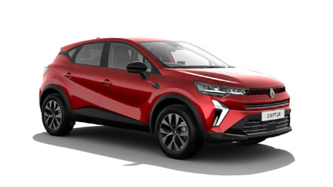 Red Renault Captur Evolution