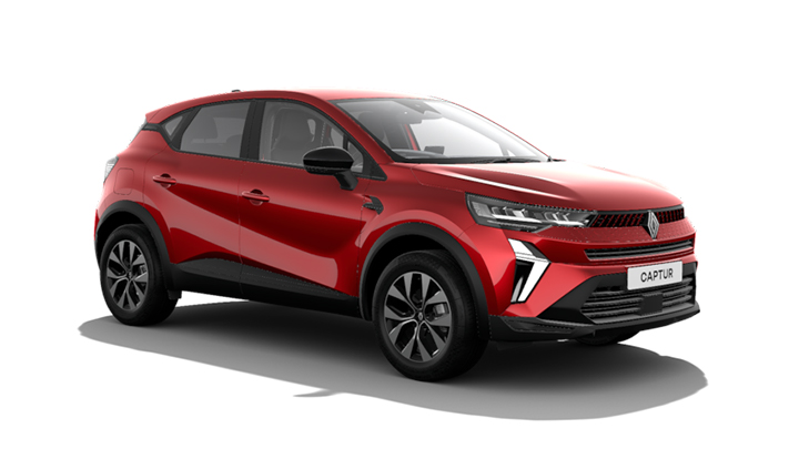 Red Renault Captur Evolution