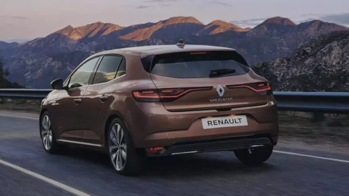 Renault Megane Driving Rear