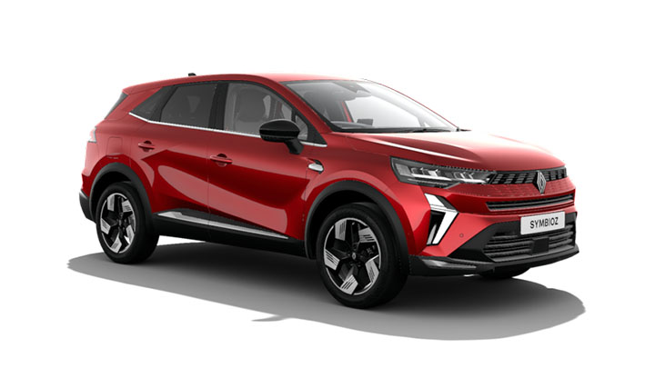 Red Renault Symbioz techno