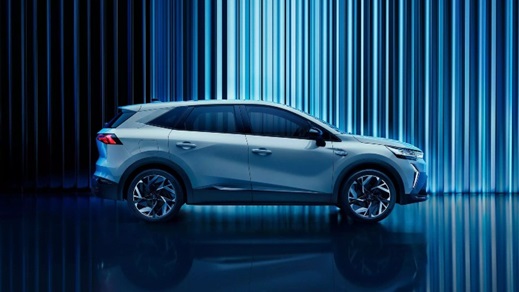 White Renault Symbioz Exterior Side Static