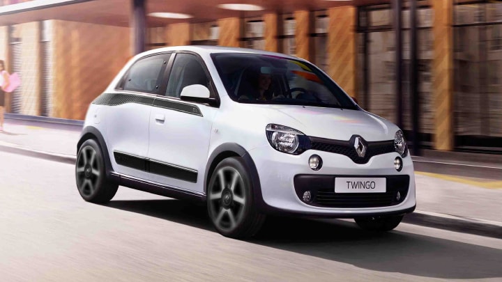 Renault Twingo in white