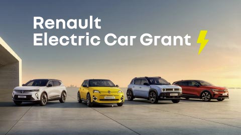 Renault Electric Car Grant Promotion Image