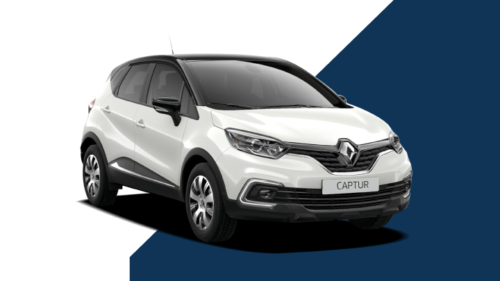 white renault captur