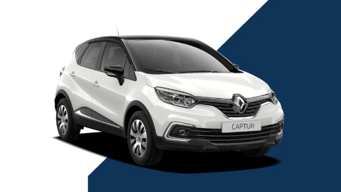 white renault captur