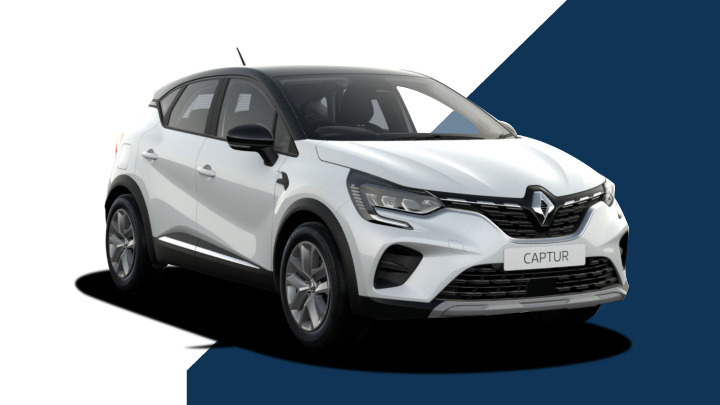 white renault captur