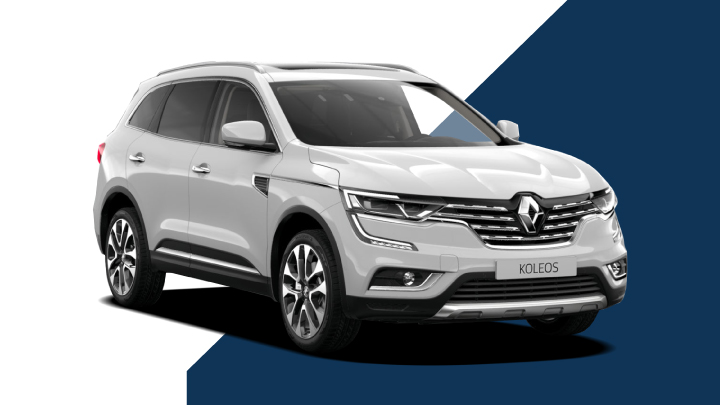 white renault koleos