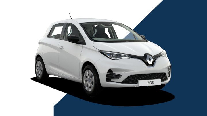 white renault zoe