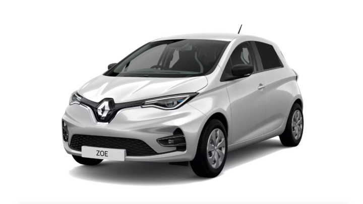 White Renault ZOE Van Business Trim