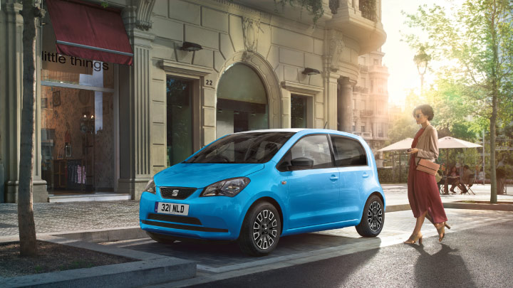 SEAT Mii in blue