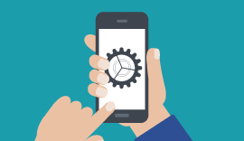 using a mobile phone